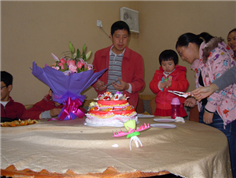 Liu Dong's birthday party
