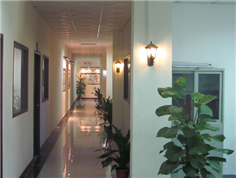 Cultural corridor of office building